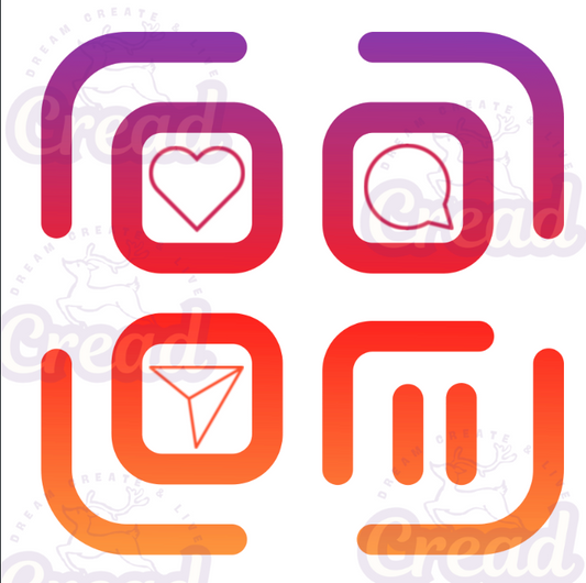 Social Media QR Code Unisex T-Shirt – Like & Share Design