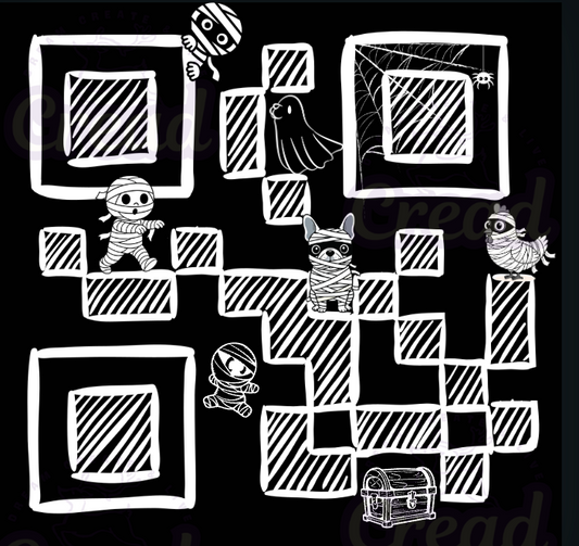Spooky QR Code Unisex T-Shirt – Playful Halloween Design