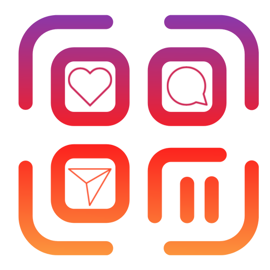 Social Media QR Code Backpack - Instagram Like Share Design Bag | Creadland