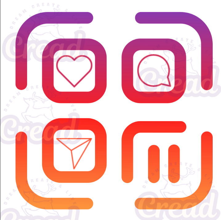 Social Media QR Code Unisex T-Shirt – Like & Share Design