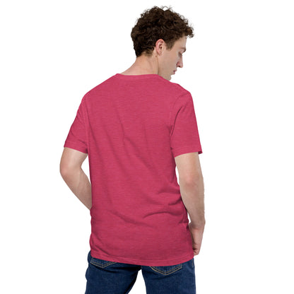 Product mockup heather raspberry