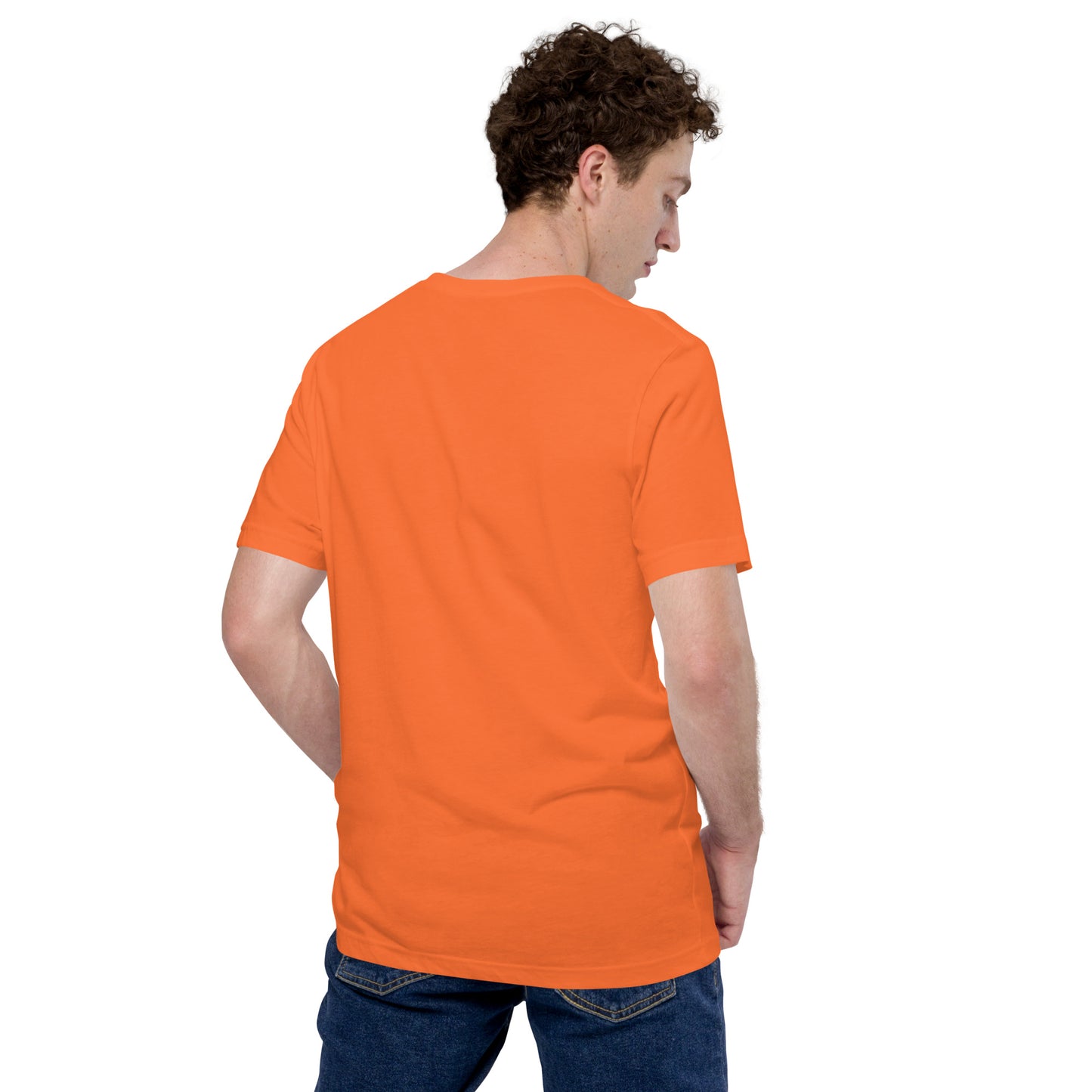 Product mockup orange